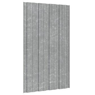 Dakpaneel 36 st zilver 80 x 45 cm Verzinkt staal 4