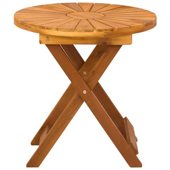 Bistrotafel Naturel &Oslash;45 x 45 cm Massief Acaciahout 4