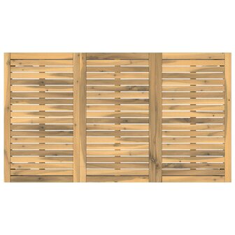 Tuin Bartafel Wit 141 x 80,5 x 105 cm Massief Acaciahout 5