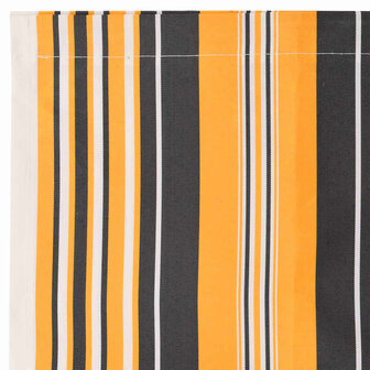 Luifeldoek volant Geel en Grijs 230 x 20 cm Polyester 6