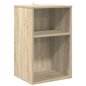 Platenkast Sonoma Eiken 38 x 33 x 61 cm Bewerkt hout 2
