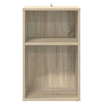 Platenkast Sonoma Eiken 38 x 33 x 61 cm Bewerkt hout 4