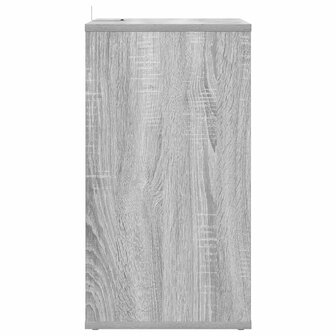 Platenkast Grijs Sonoma 38 x 33 x 61 cm Bewerkt hout 5