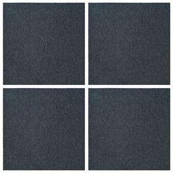 Tapijttegel Blauw Grijs 50 x 50 cm 4 st PP en Bitumen 3
