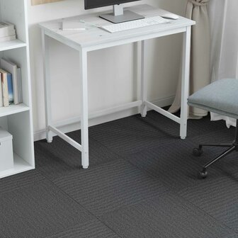 Tapijttegel Middelgrijs 50 x 50 cm 36 st PP en Bitumen 4