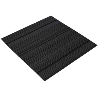 Tapijttegel Gestreept Lichtgrijs 50 x 50 cm 20 st PP en Bitumen 2