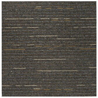 Tapijttegel Gestreept Lichtbruin 50 x 50 cm 4 st PP en Bitumen 5