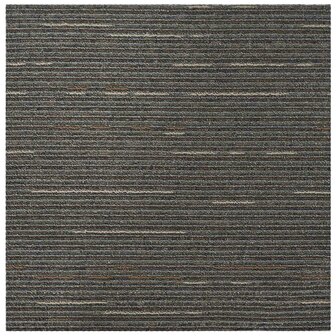 Tapijttegel Gestreept Donkerbruin 50 x 50 cm 36 st PP en Bitumen 5