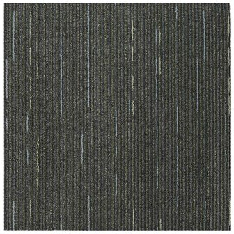Tapijttegel Gestreept Lichtgroen 50 x 50 cm 4 st PP en Bitumen 5