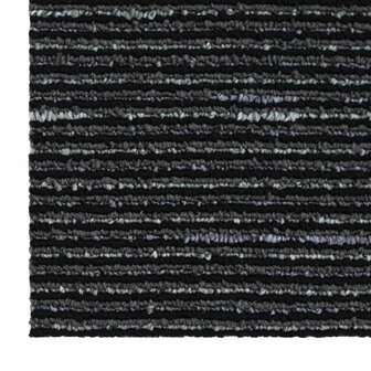 Tapijttegel Gestreept Zwart 50 x 50 cm 4 st PP en Bitumen 6
