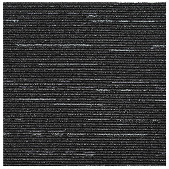 Tapijttegel Gestreept Zwart 50 x 50 cm 20 st PP en Bitumen 5