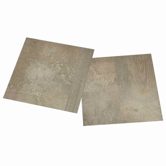 Zelfklevende Vloerplanken Donkergrijs en Zwart 30,5 x 30,5 cm 3