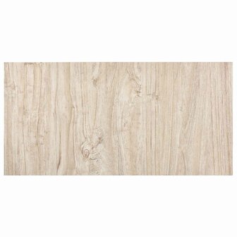 Zelfklevende Vloerplanken Lichtbruin en wit 30,5 x 30,5 cm 4