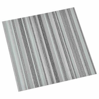 Zelfklevende Vloerplanken Grijs en zwart 30,5 x 30,5 cm 20 st 1