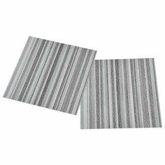 Zelfklevende Vloerplanken Grijs en zwart 30,5 x 30,5 cm 20 st 3