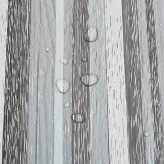 Zelfklevende Vloerplanken Grijs en zwart 30,5 x 30,5 cm 20 st 7
