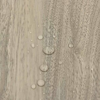 Zelfklevende Vloerplanken Zwart en Hout 30,5 x 30,5 cm 20 st 7