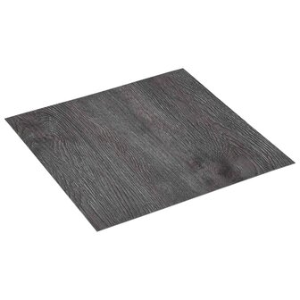 Zelfklevende Vloerplanken Donkerbruin en Zwart 30,5 x 30,5 cm 1