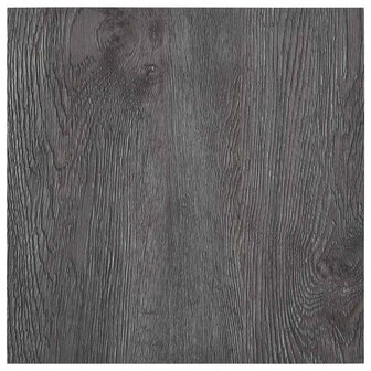 Zelfklevende Vloerplanken Donkerbruin en Zwart 30,5 x 30,5 cm 3