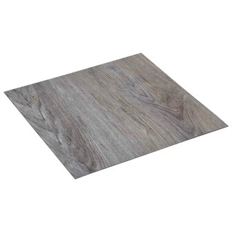Zelfklevende Vloerplanken Lichtbruin en Zwart 30,5 x 30,5 cm 1
