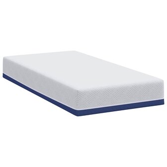 Matras Wit en Blauw 80 x 160 cm Jacquard stof 5