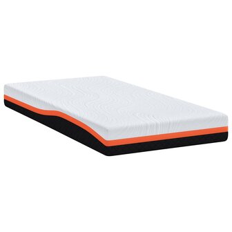 Matras Wit en zwart 90 x 190 cm Jacquard stof 5