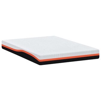 Matras Wit en zwart 140 x 200 cm Jacquard stof 6