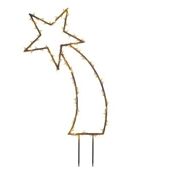 Kerstverlichting meteoor met grondpinnen 115 LED&amp;apos;s 89 cm 2