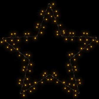 Kerstverlichting ster silhouet 115 LEDs warm wit 6