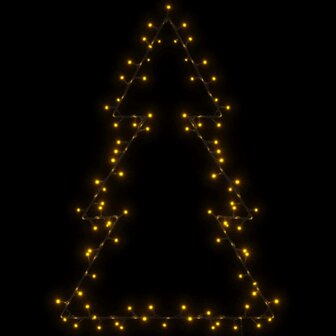 Kerstverlichting kerstboom silhouet 115 LEDs warm wit 5