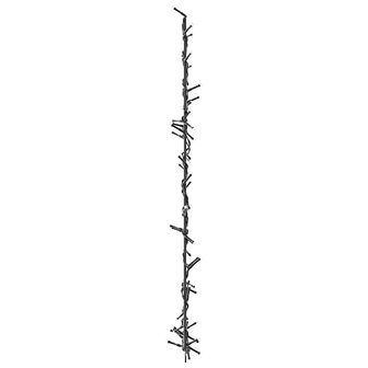 Kerstverlichting kerstboom silhouet 80 LEDs warm wit 4