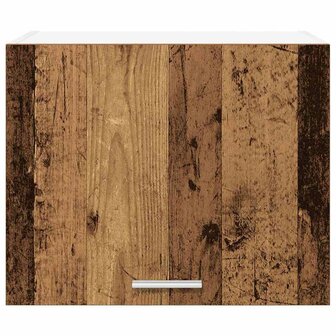 Hangkast Oude Hout en Wit 50 x 31 x 40 cm Bewerkt hout 6