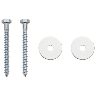 Aardeankers 2 st &Oslash;10 x 40 cm Gegalvaniseerd metaal zilver 5