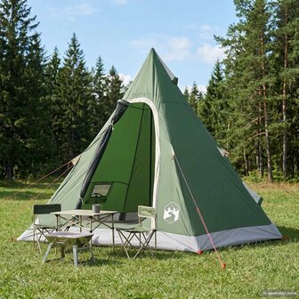 3-persoons Groen 185T Polyester met PU Coating 1