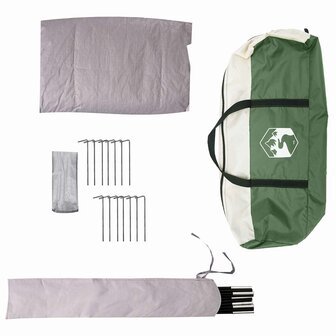 3-persoons Groen 185T Polyester met PU Coating 9