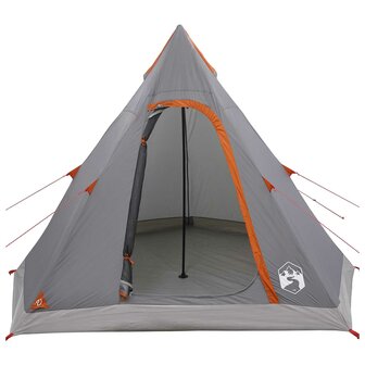 3-persoons Grijs en Oranje 185T Polyester met PU Coating 4