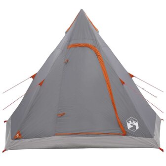 3-persoons Grijs en Oranje 185T Polyester met PU Coating 5