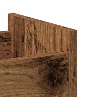 Kast met wiel Oudhout 60 x 22 x 79 cm 9