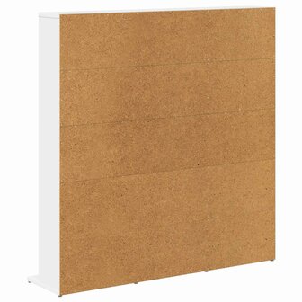 Cd-kast Wit 96 x 23,5 x 97,5 cm Bewerkt hout 6