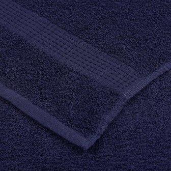 Badhanddoeken FROGN 2 st 100x150 cm 360 g/m&sup2; marineblauw 6