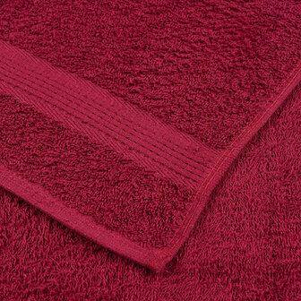 8-delige Handdoekenset FROGN 360 g/m&sup2; bordeaux 6