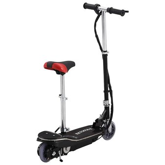 Kinderstep met zadel en LED 120 W zwart 4