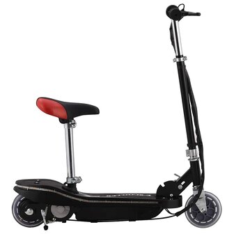 Kinderstep met zadel en LED 120 W zwart 6