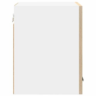 Hangkast Sonoma Eik en Wit 30 x 31 x 40 cm Bewerkt hout 7