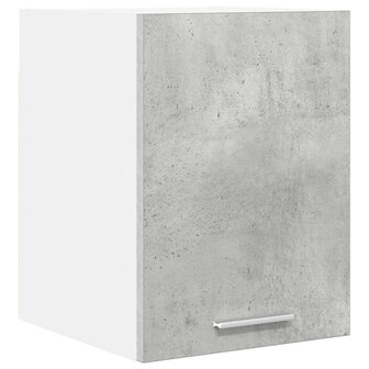 Hangkast Beton Grijs en Wit 30 x 31 x 40 cm Bewerkt hout 2
