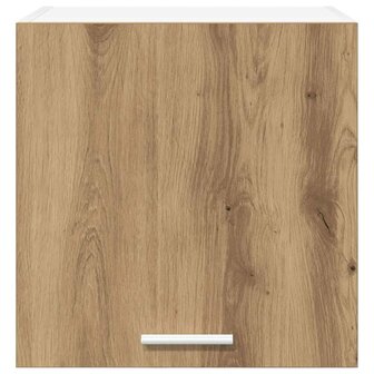 Hangkast Ambachtelijke Eik en Wit 40 x 31 x 40 cm Bewerkt hout 6
