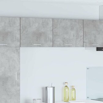 Hangkast Beton Grijs en Wit 50 x 31 x 40 cm Bewerkt hout 1