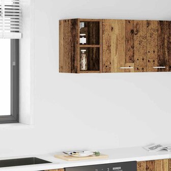 Hangkast Oudhout 20 x 29,5 x 40 cm Bewerkt hout 1