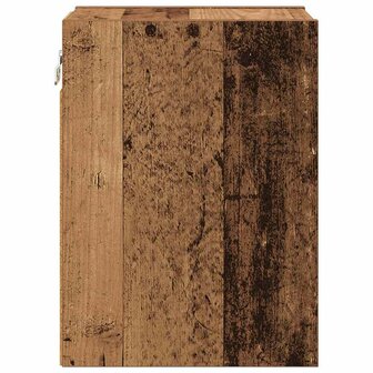 Hangkast Oudhout 20 x 29,5 x 40 cm Bewerkt hout 6