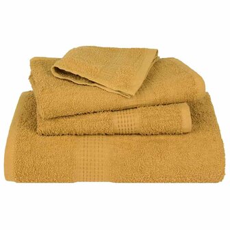 12-delige Handdoekenset FROGN 360 g/m&sup2; goud 4